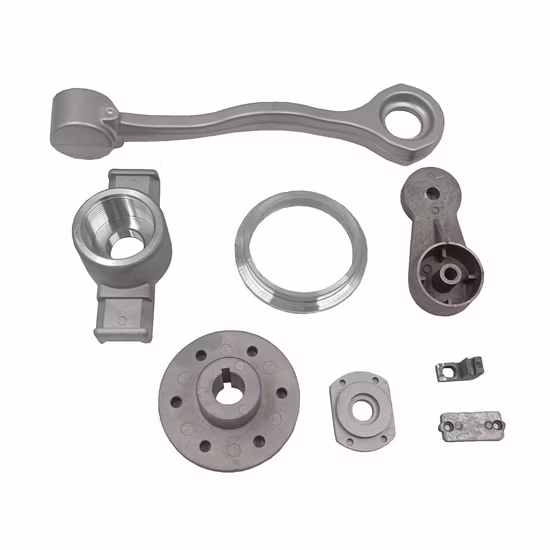 Fundición de metal de acero de inversión de precisión Fundición a presión de aluminio y zinc personalizada del soporte del motor