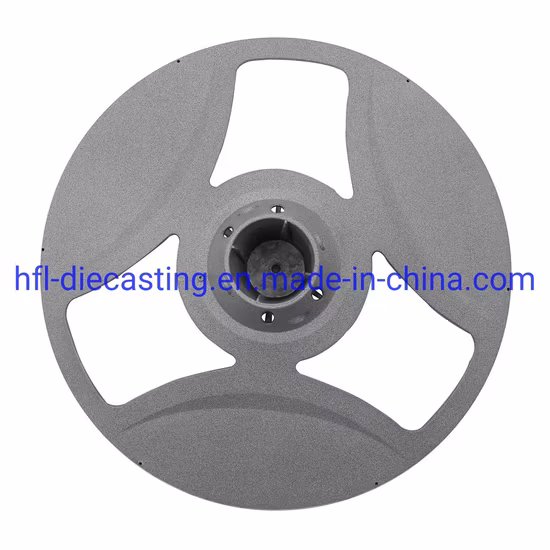 Recubrimiento por pulverización de fundición a presión de aluminio anodizado/fundición a presión de aleación de zinc para alumbrado público LED Iluminación de gran altura Explosión de reflectores